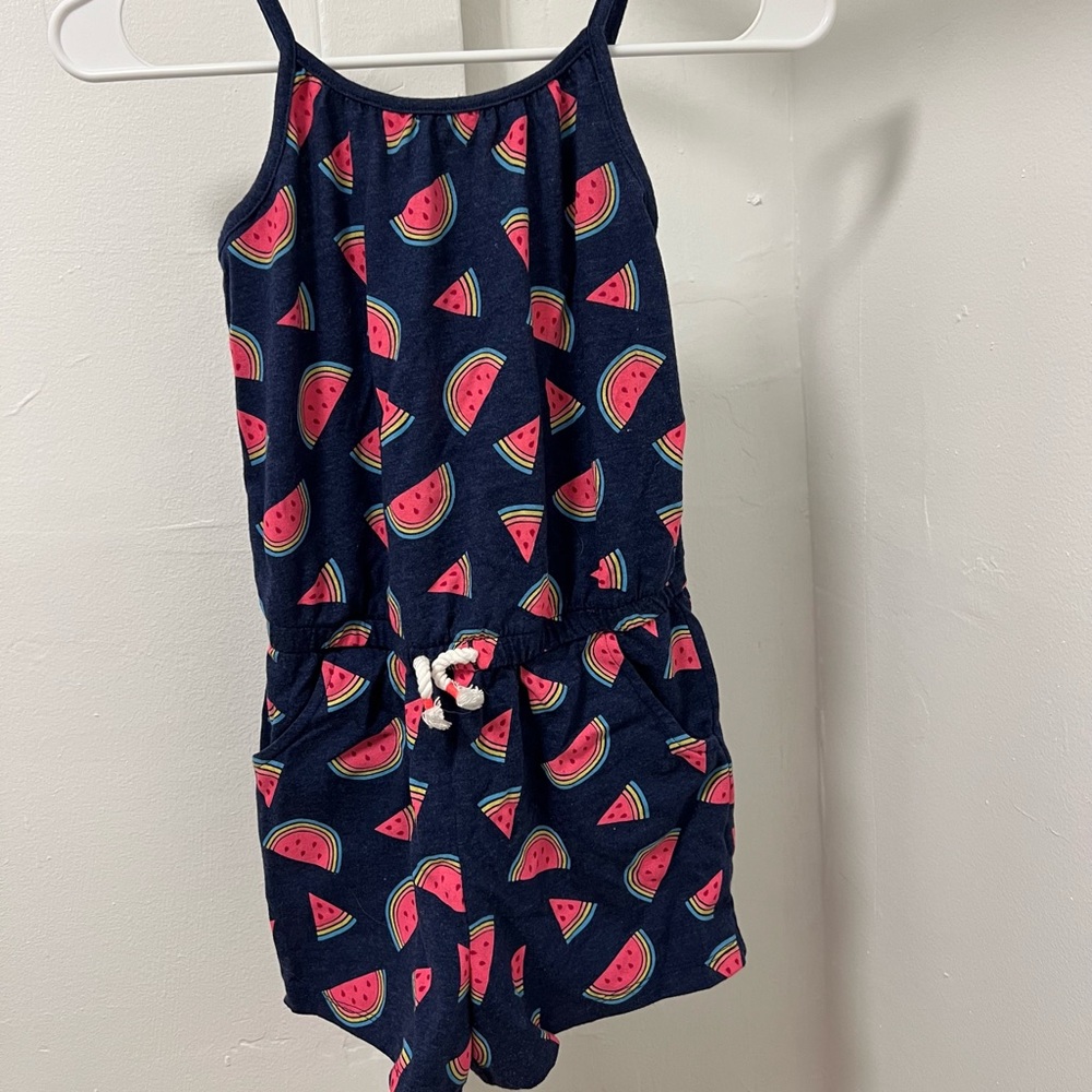 Watermel romper cat and Jack
